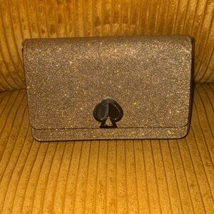 Gold Kate Spade Twistlock Purse